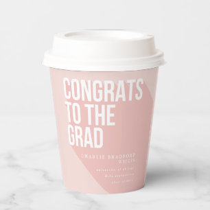 VASOS DE PAPEL CONGRAMAS LARGOS DE SOMBRA AL GRADO