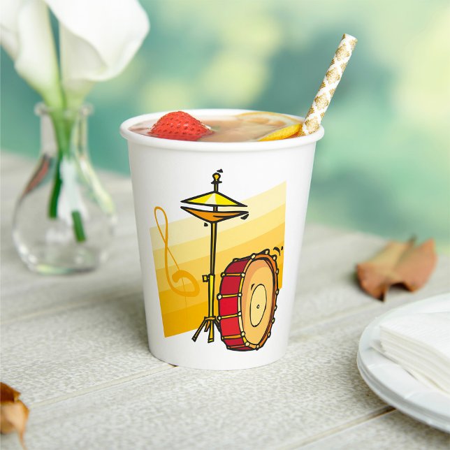 Vasos De Papel Conjunto de tambores (Subido por el creador)