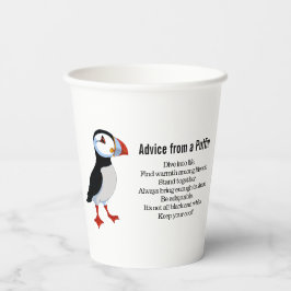 Vasos De Papel Consejo de un diseño de ataúd