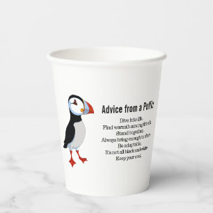 Vasos De Papel Consejo de un diseño de ataúd