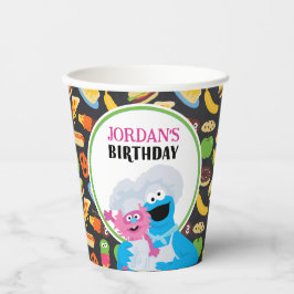 Vasos De Papel Cookie Monster Chalkboard Foodie Truck