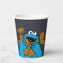 Vasos De Papel Cookie Monster Eating All the Cookies