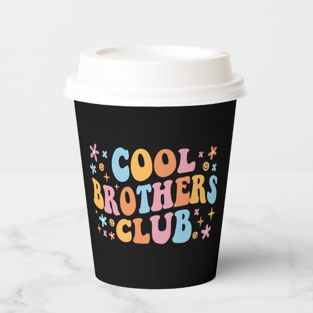 Vasos De Papel Cool Brothers Club III (Anverso)