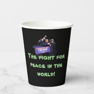 Vasos De Papel Copa de café de paz