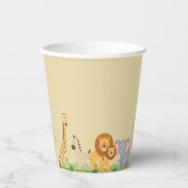 Vasos De Papel Copa de cumpleaños Safari upsherin 2