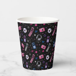 Vasos De Papel Copa de fiesta retro Y2K