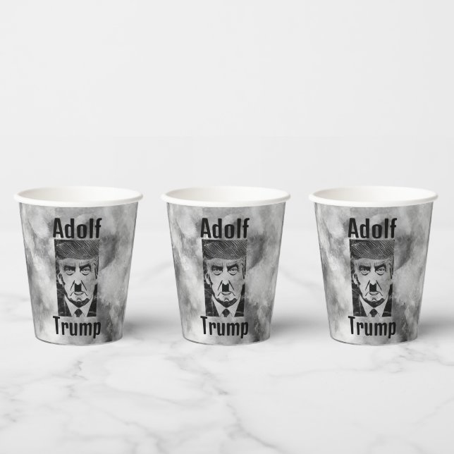 Vasos De Papel Copa de Papel Adolf Trump (Multi)