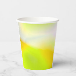 Vasos De Papel Copa de Papel Amarillo Lime