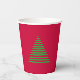 Vasos De Papel Copa de papel - Árbol de vacaciones