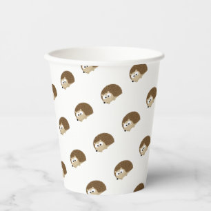 Vasos De Papel Copa de Papel Cute Brown