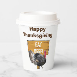 Vasos De Papel Copa de Papel de Acción de Gracias