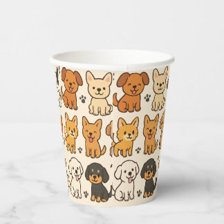 Vasos De Papel Copa de Papel de Cachorro