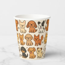 Copa de Papel de Cachorro