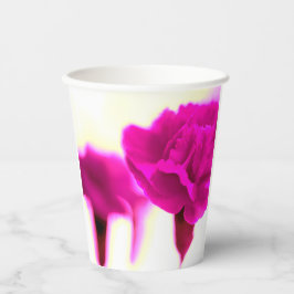 Vasos De Papel Copa de Papel de Carnación Rosa