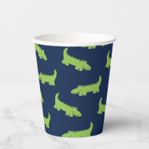 Copa de Papel de Cumpleaños del Patrón de los Lili