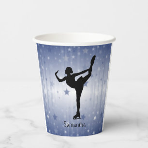 Vasos De Papel Copa de Papel de Diseño de Estrellas de Hielo