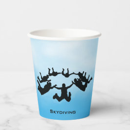 Vasos De Papel Copa de Papel de Diseño de Skydiving