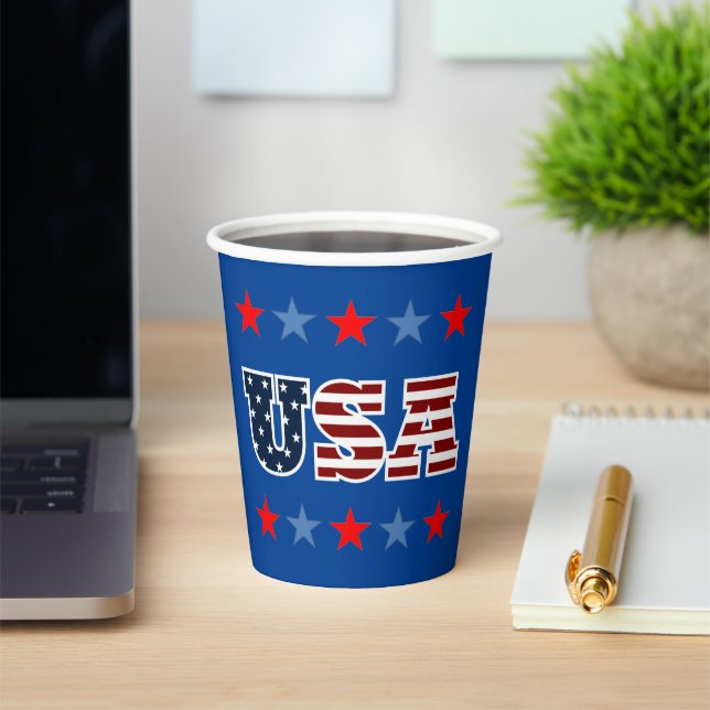 Vasos De Papel Copa de Papel de Estados Unidos (in situ)