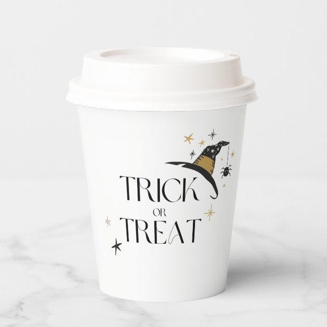 Vasos De Papel Copa de papel de la fiesta de Halloween (Anverso)