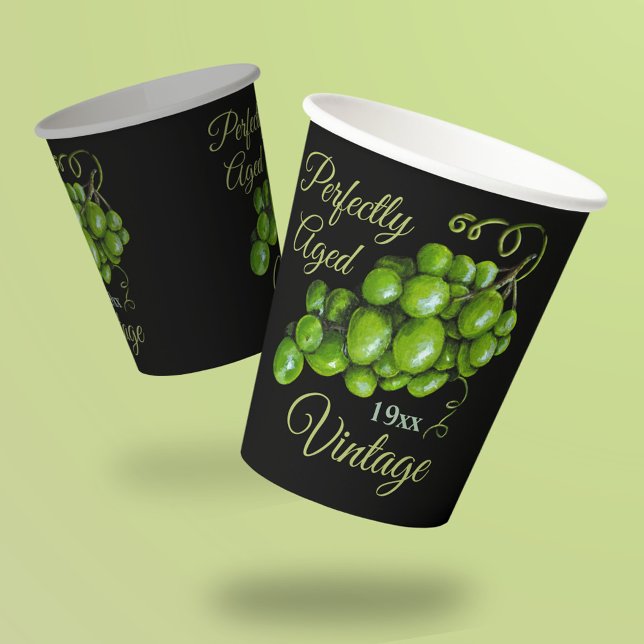 Vasos De Papel Copa de Papel de la Grúa Verde (Subido por el creador)