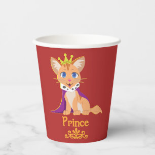 Vasos De Papel Copa de Papel de Prince Kitten