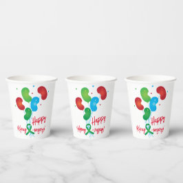 Vasos De Papel Copa de Papel de Riñón-Verso