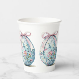 Vasos De Papel Copa de Papel Feliz de Pascua