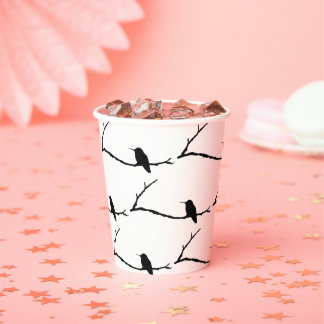 Vasos De Papel Copa de Papel - Hummingbird