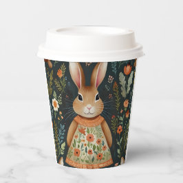Vasos De Papel Copa de Papel Mágico Springtime Bunny