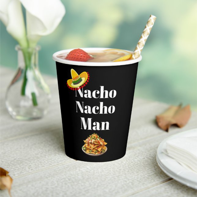 Vasos De Papel Copa de Papel Nacho Nacho (in situ)