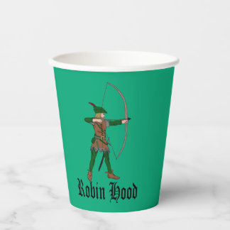 Vasos De Papel Copa de Papel Robin Hood