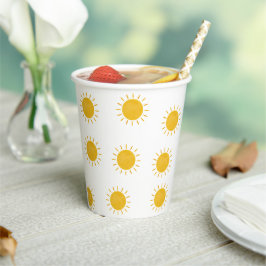 Vasos De Papel Copa de papel Sun
