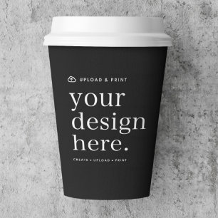 Vasos De Papel Copa de papel tu envío de diseño