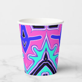 Vasos De Papel Copa de papel, Un diseño clásico vibrante y colori