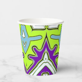 Vasos De Papel Copa de papel, Un diseño clásico vibrante y colori