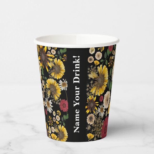 Vasos De Papel Copa de vidrio (Izquierda)
