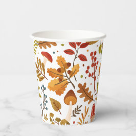 Vasos De Papel Copa Fall Foliage