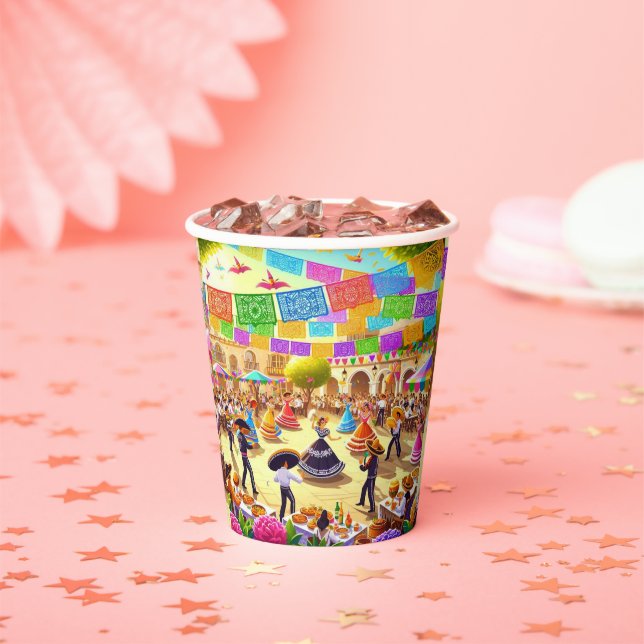 Vasos De Papel Copa Fiesta (in situ)