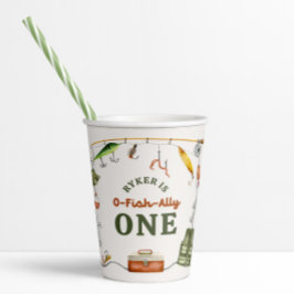 Vasos De Papel Copa O-Fish-Ally de Papel de Cumpleaños