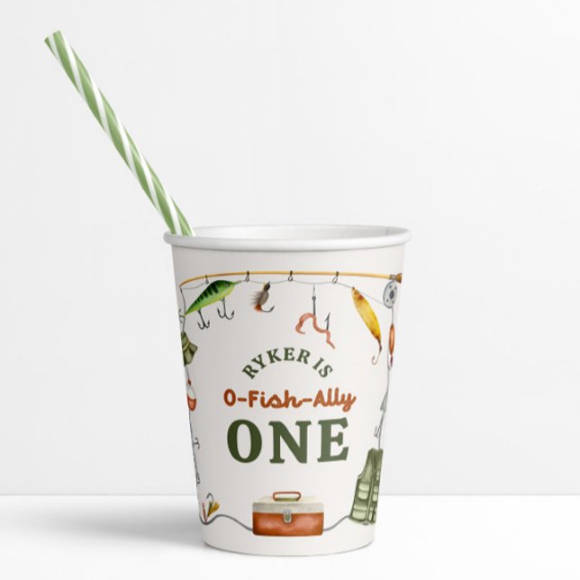 Vasos De Papel Copa O-Fish-Ally de Papel de Cumpleaños (Subido por el creador)