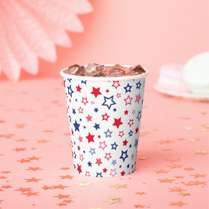 Vasos De Papel Copa Patriótica de Papel de Julio