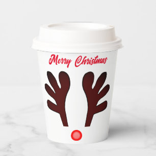 Vasos De Papel Copa Rudolph de Papel