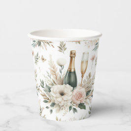 Vasos De Papel Copas de fiesta Bloom & Bubbles