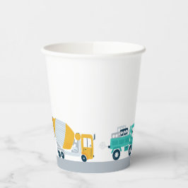 Vasos De Papel Copas de fiesta de cumpleaños de construcción