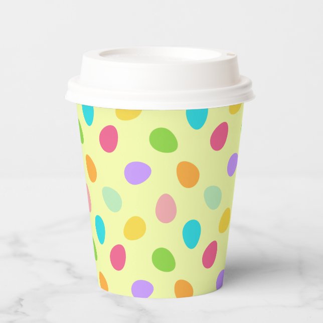 Vasos De Papel Copas de papel básicas para huevos (Anverso)