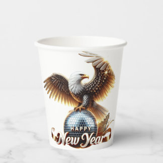 Vasos De Papel Copas de papel de Fiesta de Año Nuevo - Celebracio