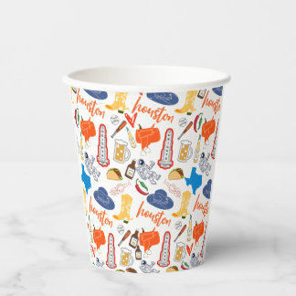 Vasos De Papel Copas de papel de Houston Texas