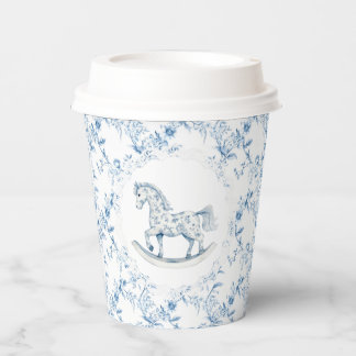 Vasos De Papel Copas de papel de roca de caballo de bebé ventilad