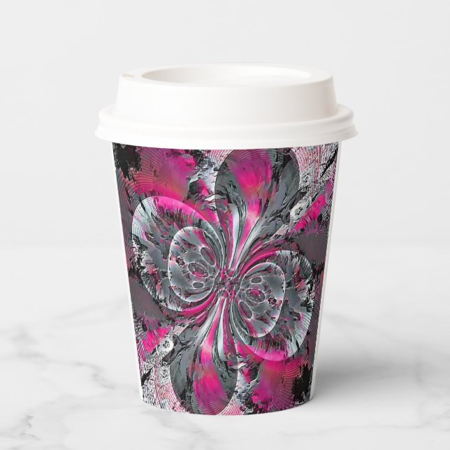 Vasos De Papel Copas de papel de señales mixtas (Reverso )