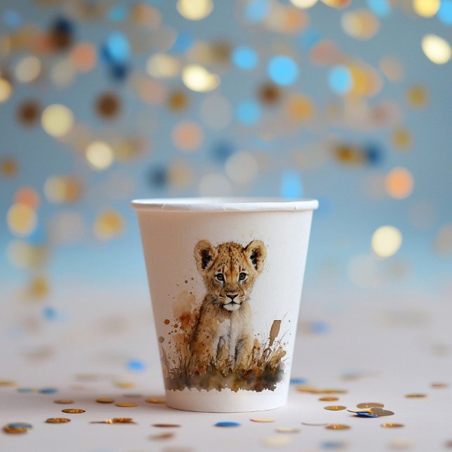 Vasos De Papel Copas de papel Fiesta de Lion King (Subido por el creador)